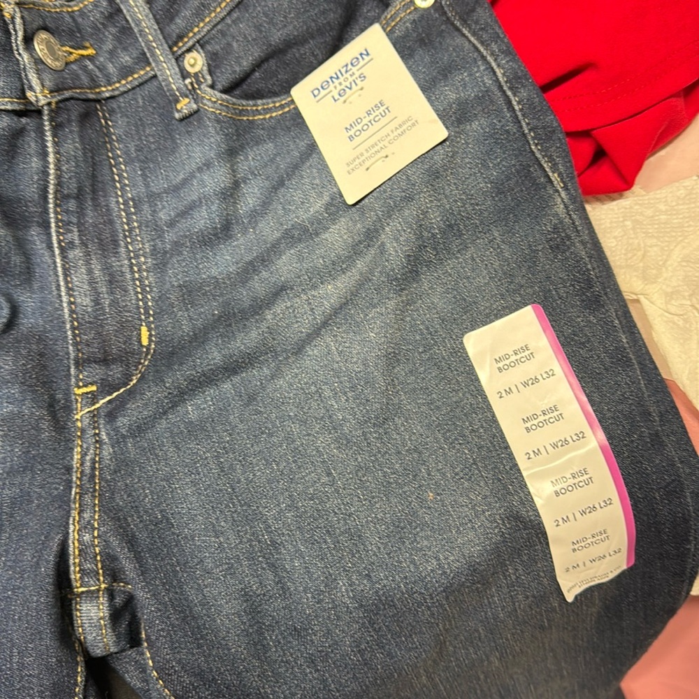 DENIZEN from Levi's Women's Mid-Rise Bootcut Jeans - Picture 6 of 7